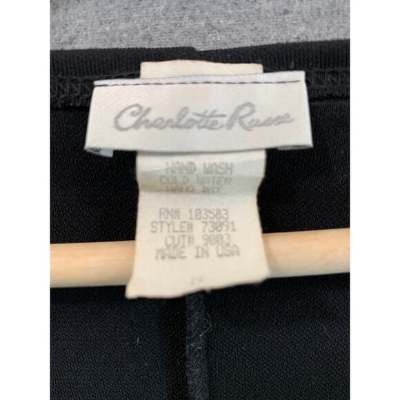 Charlotte Russe Dress Women Medium Black Color Evening Cocktail Dress - Picture 3 of 5